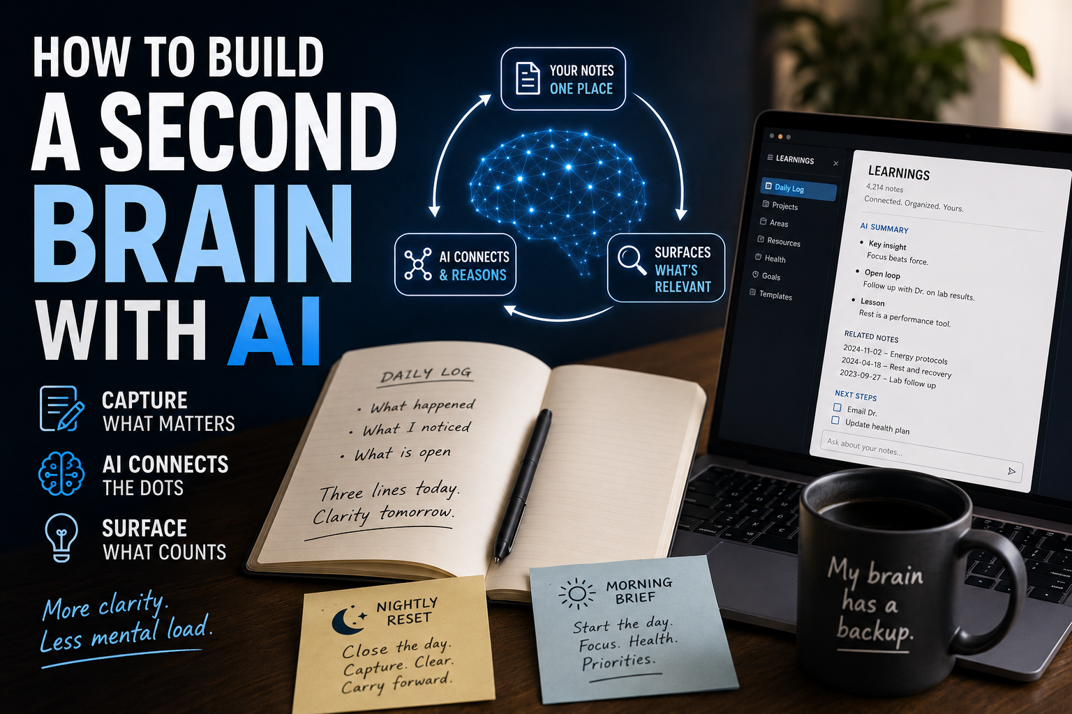 How to Build a Second Brain With AI